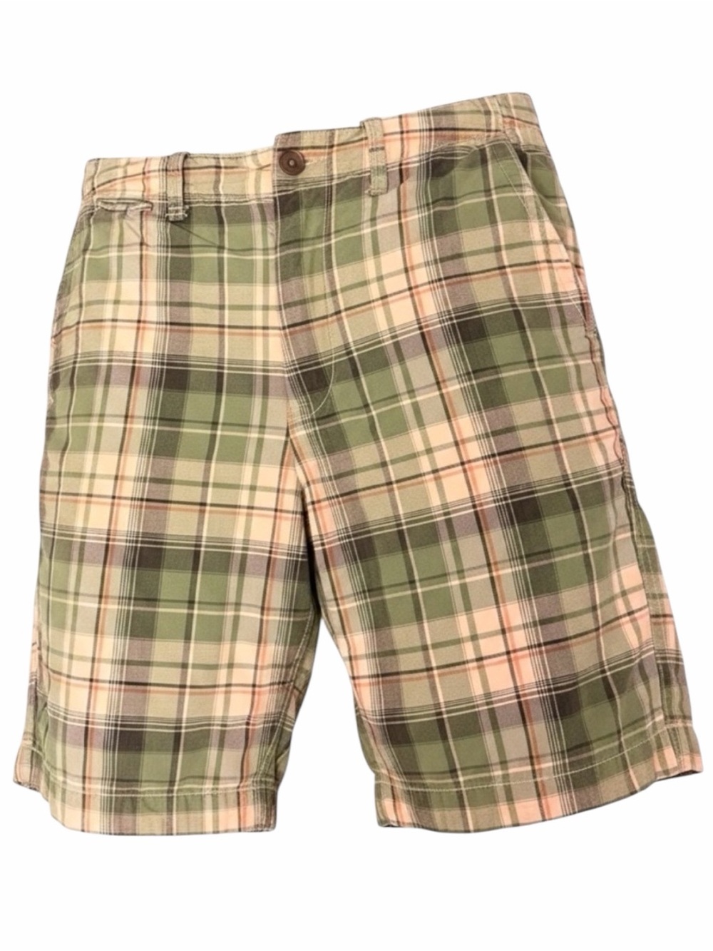 Abercrombie & Fitch Vintage Y2K Plaid Shorts Men’s 32 100% Cotton